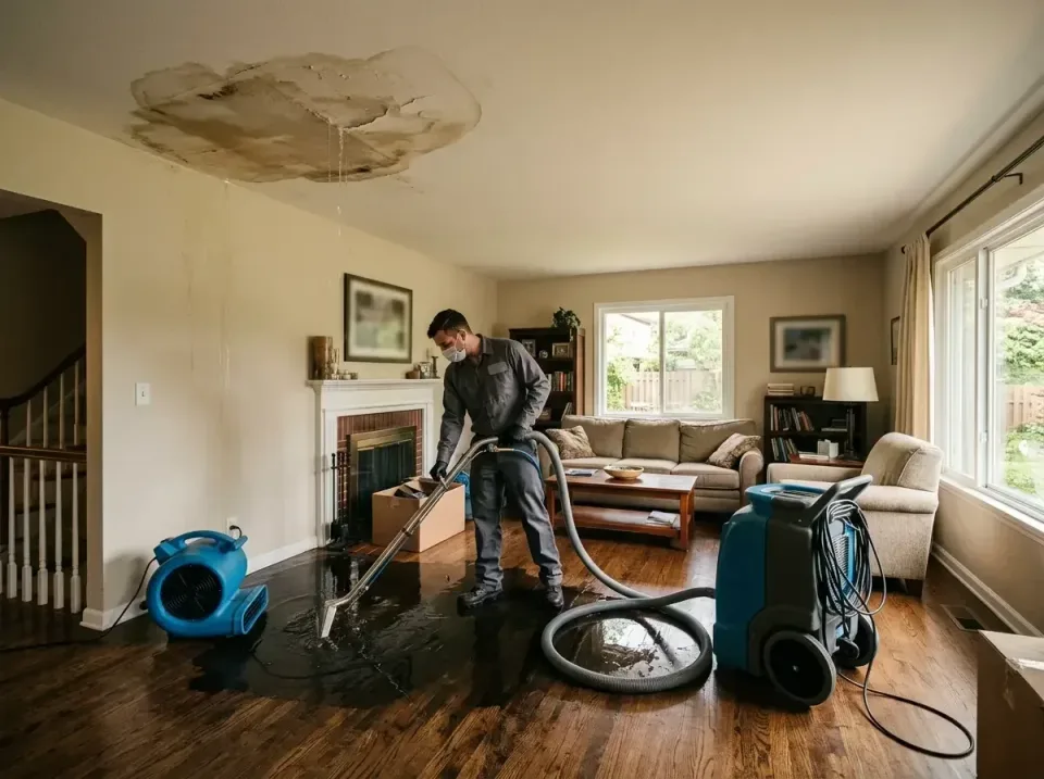 attic-pipe-burst-ceiling-drip-008 — frequently asked questions, Water Damage Restoration & Carpet Care in Oakdale, CA
